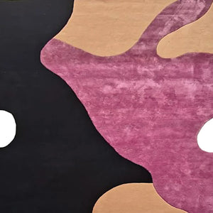 Usha Contour Line Irregular Hand Tufted Carpet & Rug