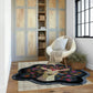 Disra Deer Paradise Irregular Hand Tufted Carpet & Rug