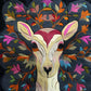 Disra Deer Paradise Irregular Hand Tufted Carpet & Rug
