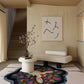 Disra Deer Paradise Irregular Hand Tufted Carpet & Rug