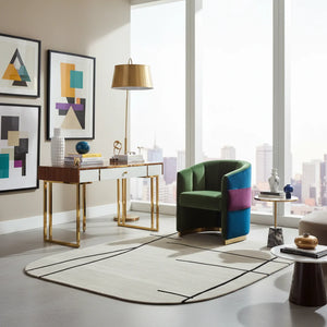 Sharow Shadow Line Irregular Hand Tufted & Rug
