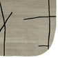 Sharow Shadow Line Irregular Hand Tufted & Rug
