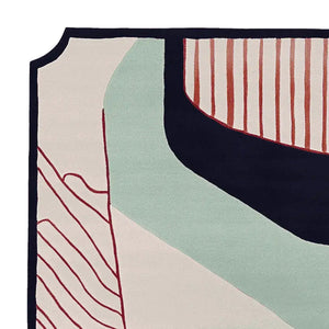 Arace Shape Irregular Hand Tufted Carpet & Rug