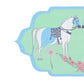 Ushra Horse Irregular Hand Tufted Carpet & Rug