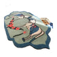 Ushra Horse Irregular Hand Tufted Carpet & Rug