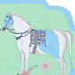 Ushra Horse Irregular Hand Tufted Carpet & Rug