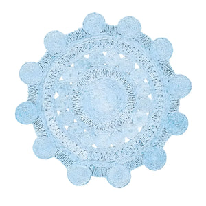 Bluier Round Irregular Hand Tufted Carpet & Rug