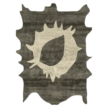 Awez Core Prmitive Irregular Hand Tufted Carpet & Rug