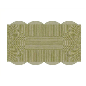 Trina Scallapo Geometric Irregular Hand Tufted Carpet & Rug