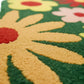 Ferra Spring Flowers Green Irregular Hand Tufted Carpet & Rug