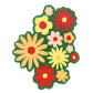 Ferra Spring Flowers Green Irregular Hand Tufted Carpet & Rug