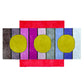 Surya  Three Sun Rainbow Irregular Hand Tufted Carpet &Rug