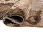 Umber Expressionist Textured Rug