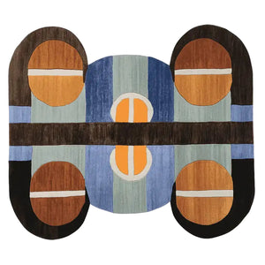 Segra Segmenet Irregular Hand Tufted Carpet & Rug