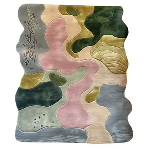 Lyasa Elysian Field Irregular Hand Tufted Carpet & Rug