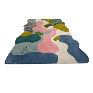 Lyasa Elysian Field Irregular Hand Tufted Carpet & Rug