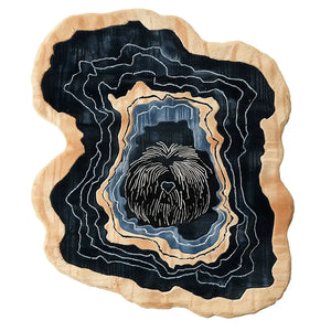 Teesa Unexpected  Pup Irregular Hand Tufted Carpet & Rug