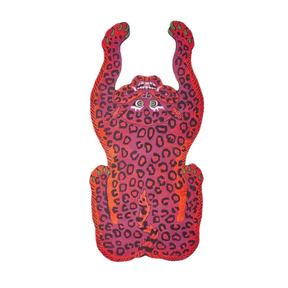 Leera Leopard Irregular Hand Tufted Carpet & Rug