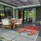 Leera Leopard Irregular Hand Tufted Carpet & Rug