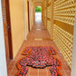 Leera Leopard Irregular Hand Tufted Carpet & Rug