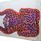 Leera Leopard Irregular Hand Tufted Carpet & Rug