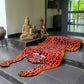 Leera Leopard Irregular Hand Tufted Carpet & Rug