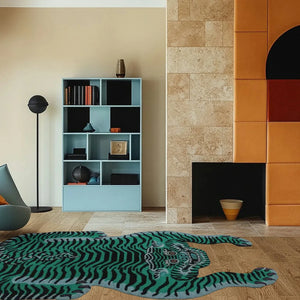 Yora Tiger Irregular Hand Tufted Carpet &  Rug