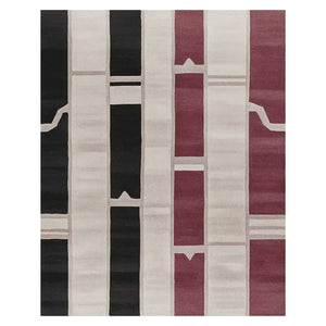 Reena Linear Irregular Hand Tufted Carpet & Rug