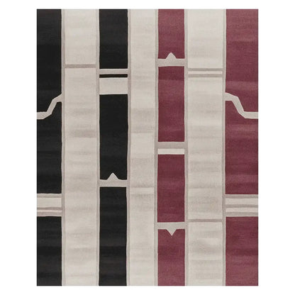 Reena Linear Irregular Hand Tufted Carpet & Rug