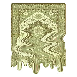 Leema Lime Green Irregular Hand Tufted Carpet & Rug