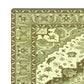 Leema Lime Green Irregular Hand Tufted Carpet & Rug