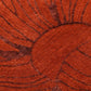 Terracotta Organic Vein Designer Rug