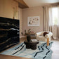 Eefa Drifting Irregular Hand Tufted Carpet & Rug