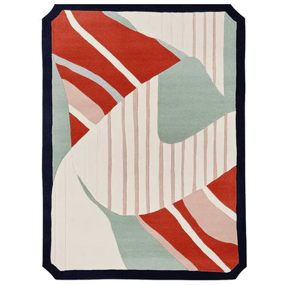 Aurra Contour Line Irregular Hand Tufted Carpet & Rug