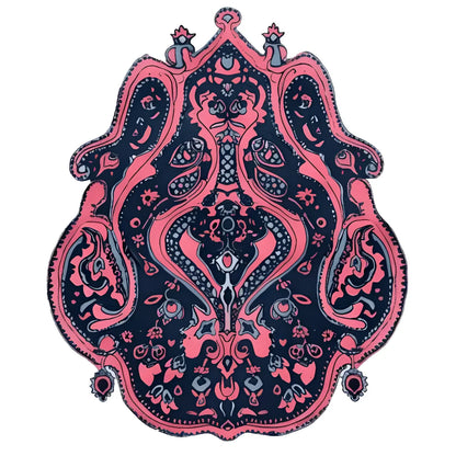 Midda Midnight Irregular Hand Tufted Carpet & Rug