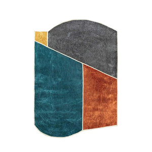 Aksa Navika Irregular Hand Tufted Carpet & Rug