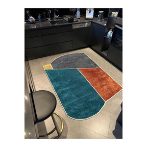 Aksa Navika Irregular Hand Tufted Carpet & Rug