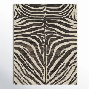 Nazra  Brown Irregular Hand Tufted Carpet & Rug