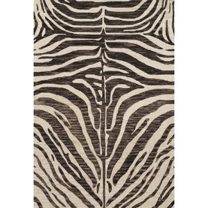Nazra  Brown Irregular Hand Tufted Carpet & Rug