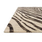 Nazra  Brown Irregular Hand Tufted Carpet & Rug