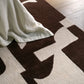 Overa Brown Irregular Hand Tufted Carpet & Rug