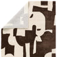 Overa Brown Irregular Hand Tufted Carpet & Rug