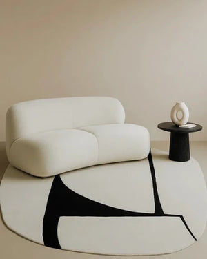 Iqra Luxuxy Irregular Hand Tufted Carpet & Rug