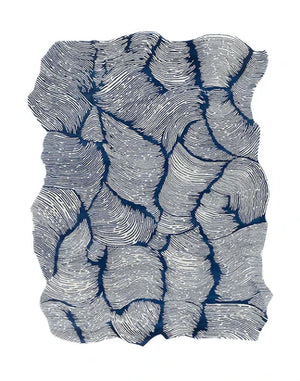Solo Ocean Vein Irregular  Hand Tufted Carpet & Rug