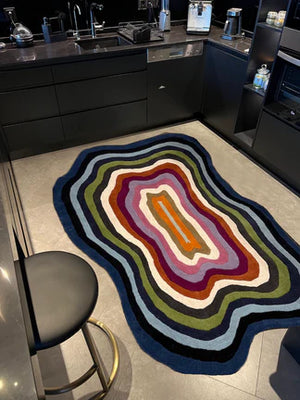 Nima Flow Irregular Hand Tufted Carpet & Rug