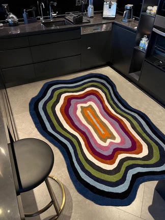 Nima Flow Irregular Hand Tufted Carpet & Rug