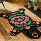 Barera Beer Floral Irregular Hand Tufted Carpet & Rug