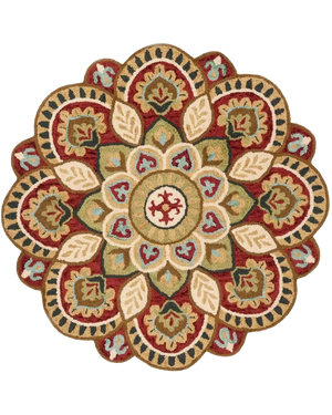 Mada Mandala Irregular Hand Tufted Carpet & Rug