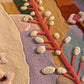 Multicolor Botanical Abstract Designer Rug