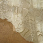 Cream Sculpted Pebble Irregular Rug